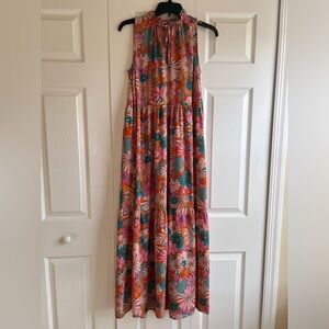 BB Dakota Multicolor Floral Maxi Dress Size XS